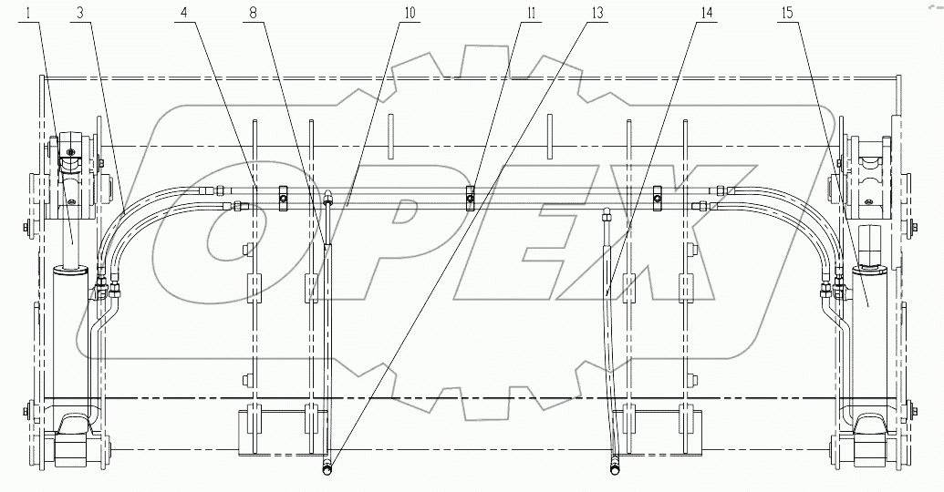 15E0752 004 HYDRAULIC SYSTEM