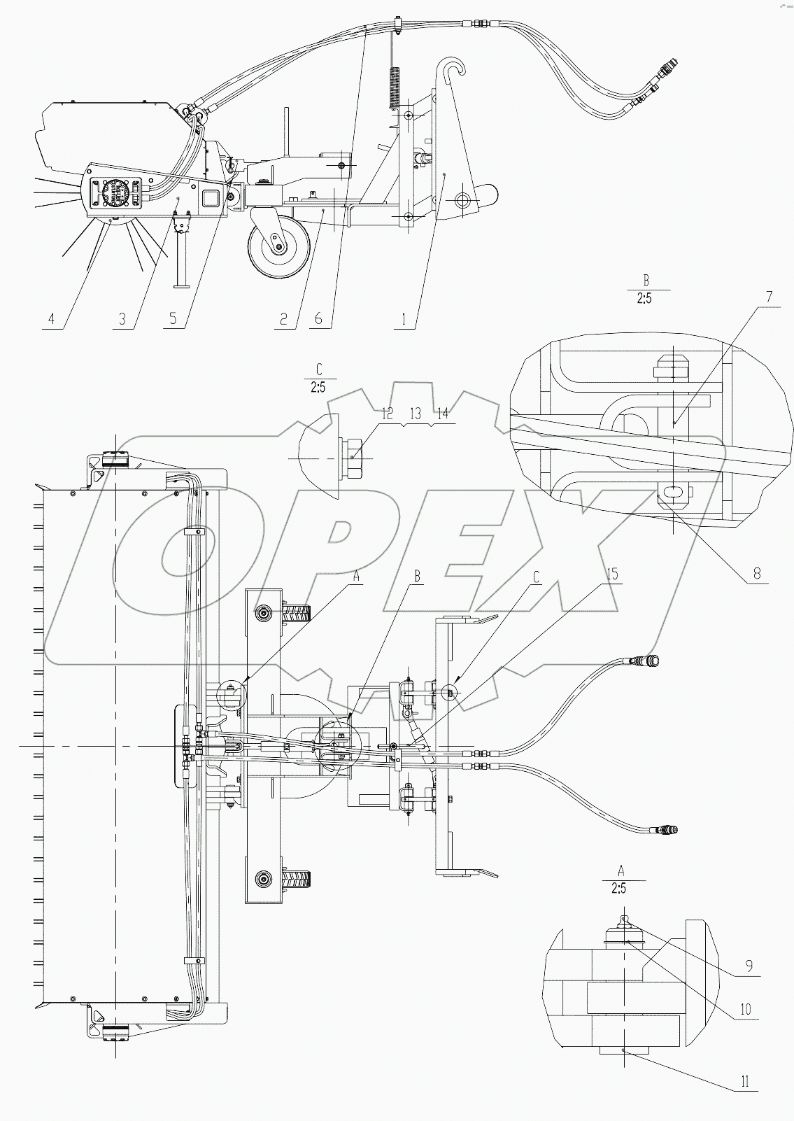 43C2554 000 PICK-UP BROOM