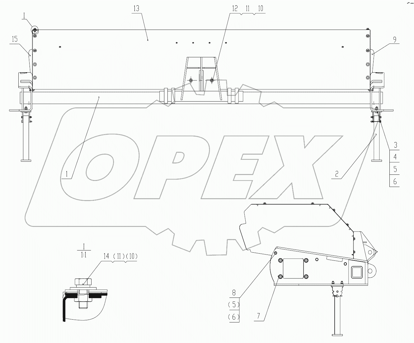 22C0957 000 MOUNTING BRACKET