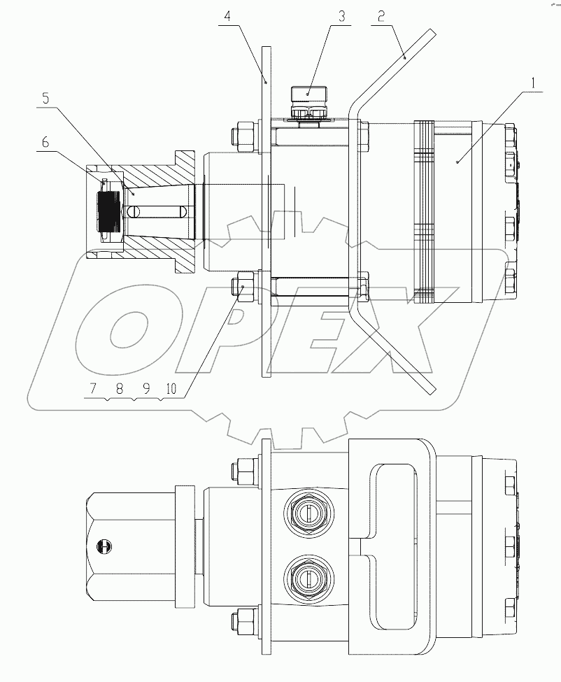 11C1250 000 MOTOR MOUNTING