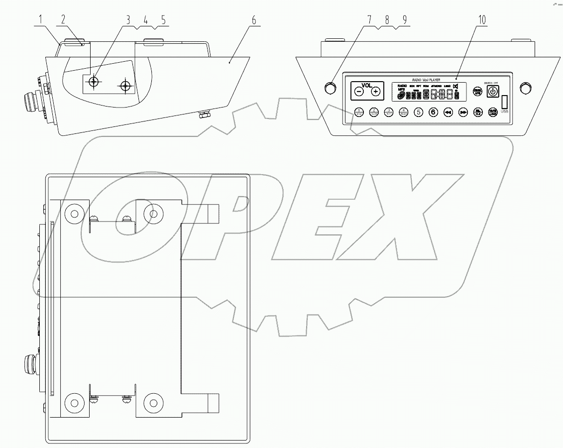  46C2279 001 RADIO AS