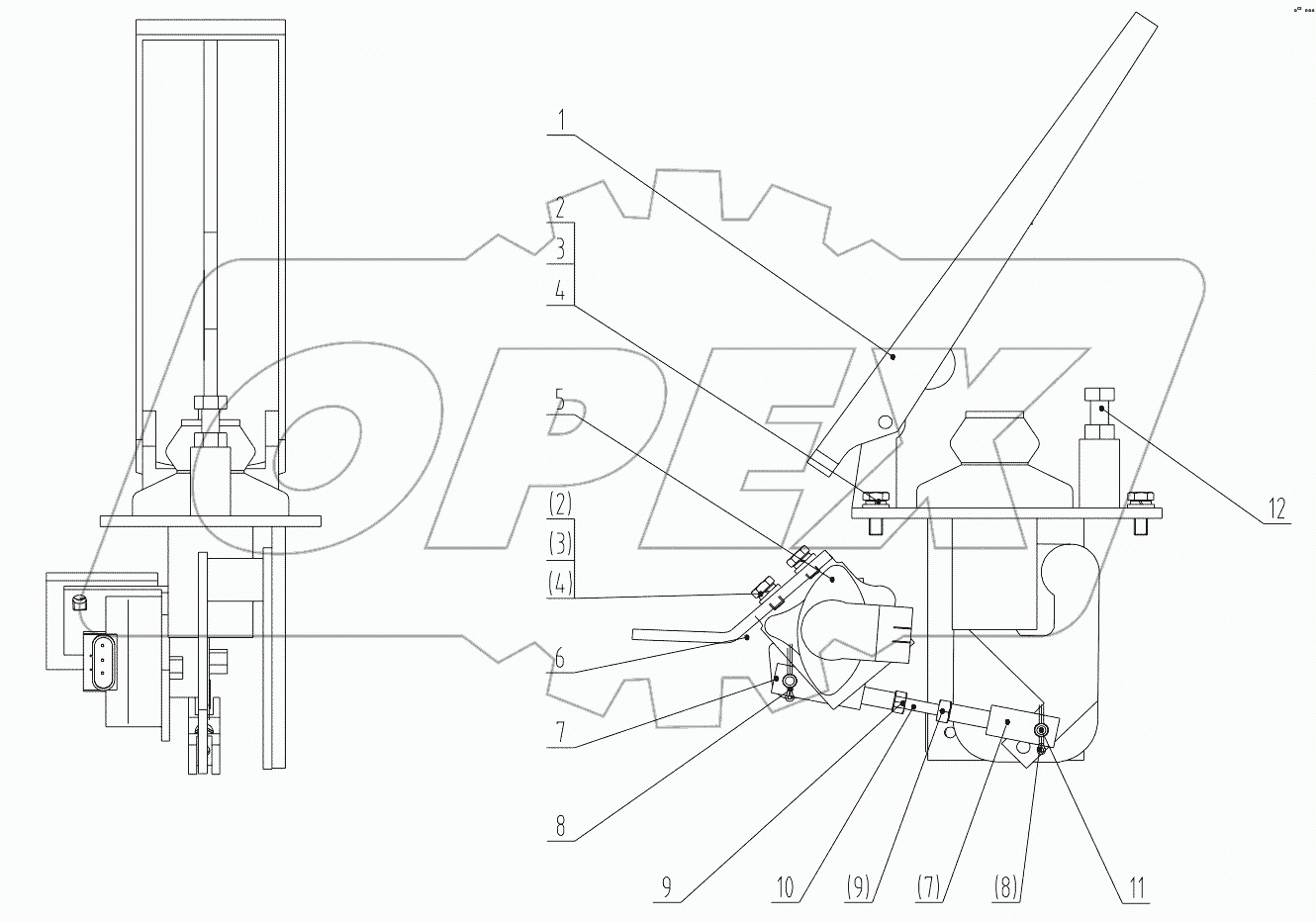  23C0102 001 THROTTLE CONTROL SYSTEM
