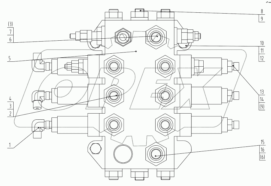  12C1327 000 CONTROL VALVE AS
