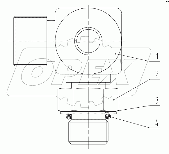  32C0367 000 ADJUSTING CONNECTOR