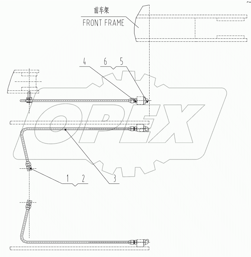  00C0941 003 GREASE LINES