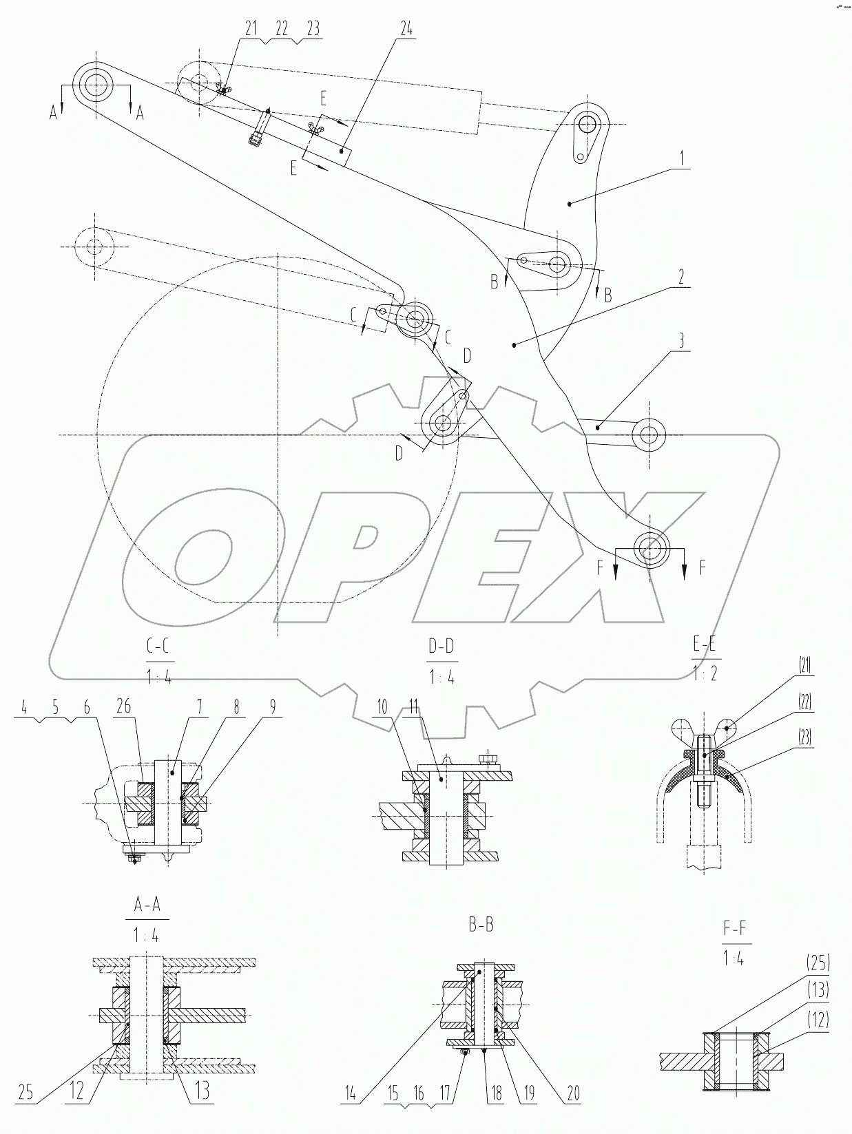  32E0682 001 WORK IMPLEMENT SYSTEM