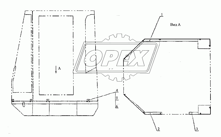 44E0061 Платформа в сборе