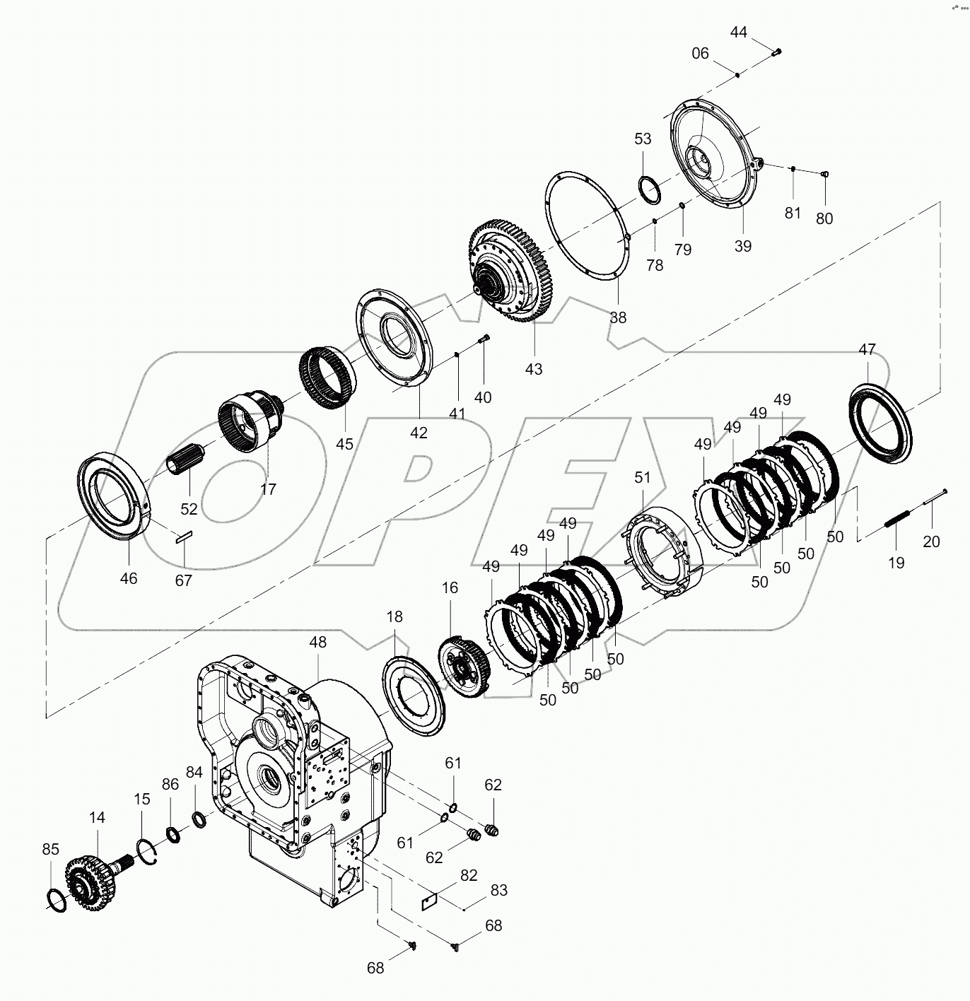 42C0350 (B) TRANSMISSION