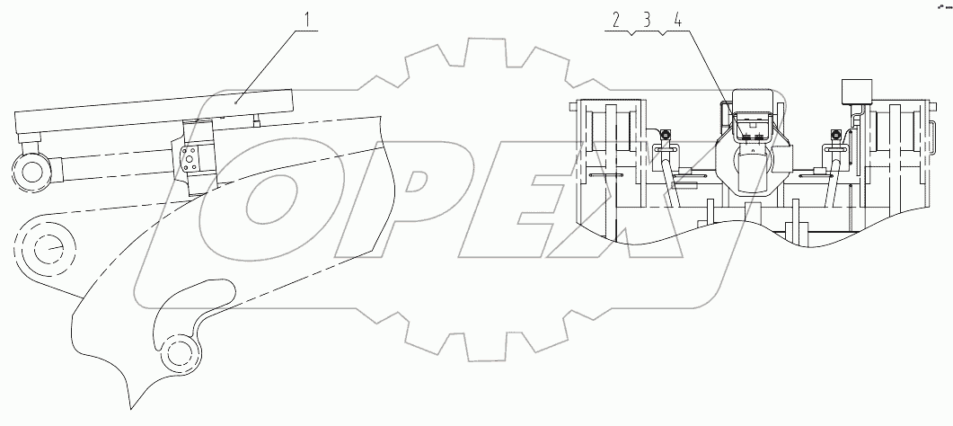  44C0819 000 POSITIONER AND KICKOUT SYSTEM