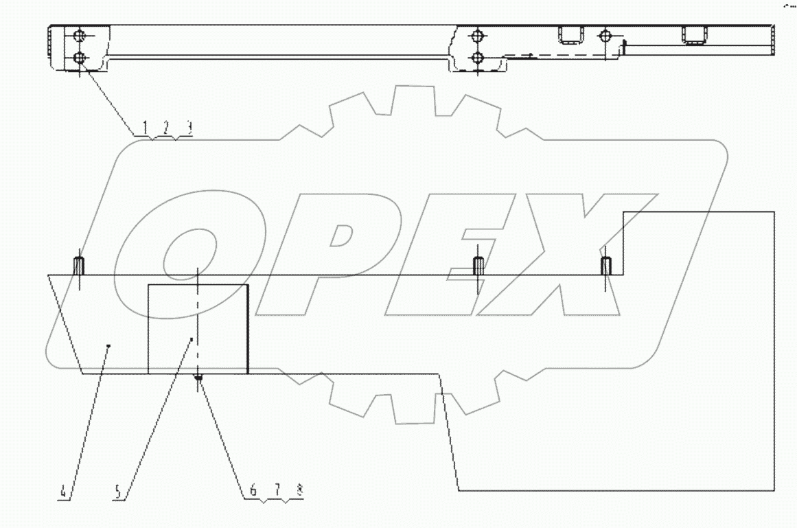  48C0316 001 REAR FENDER-LH