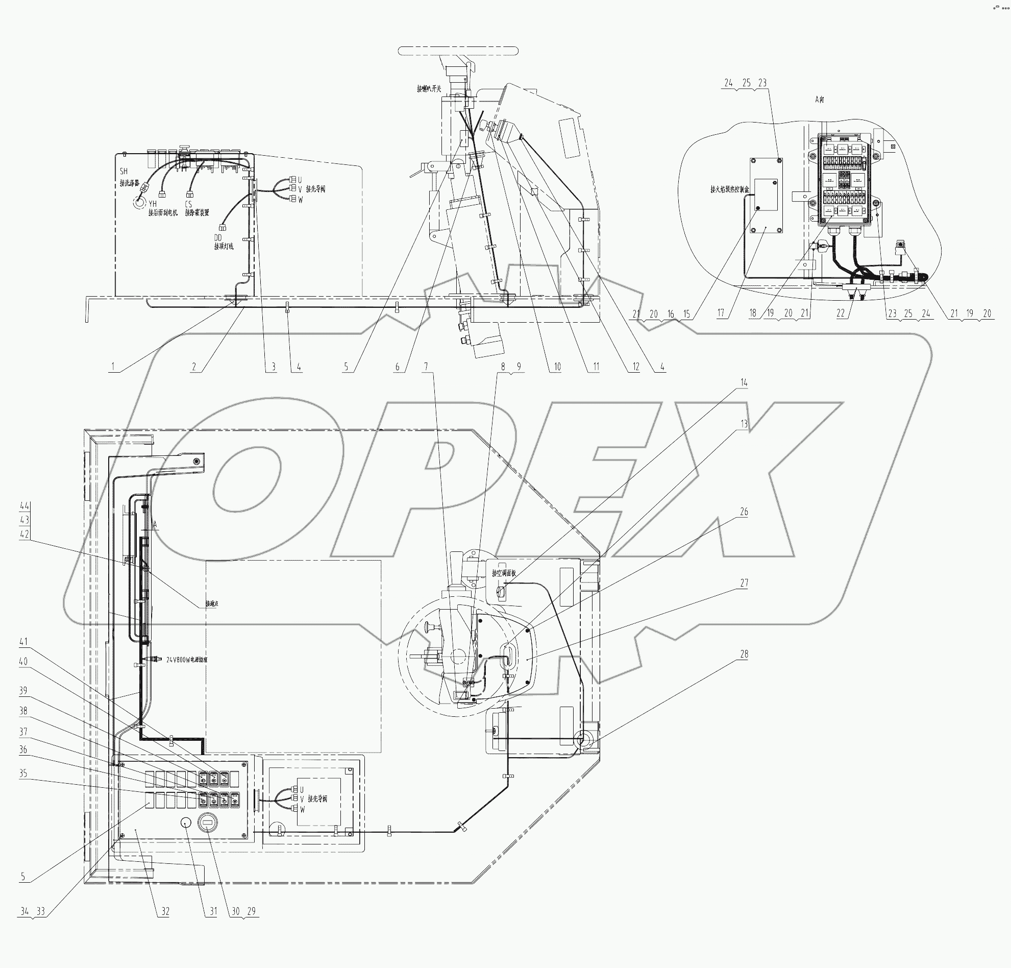  46C8015 000 CAB WIRING