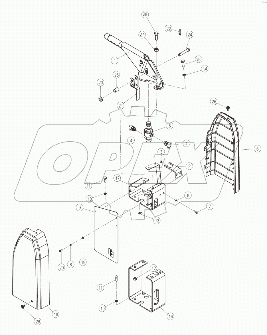 45C0839_000_00 НAND BRAKE