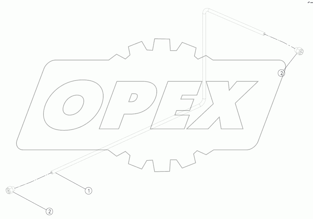 00C4838_000_00 FRONT FRAME LUBE LINES