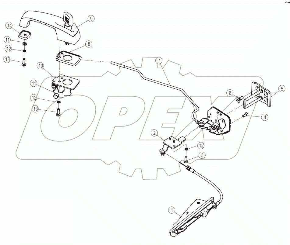 47C3011_001_00 DOOR LOCK
