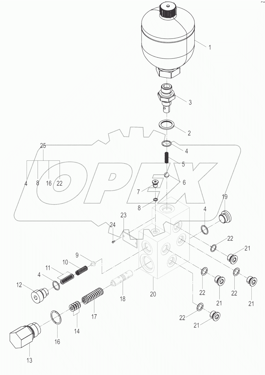 12C5771_000_00 PILOT OIL SUPPLY VALVE