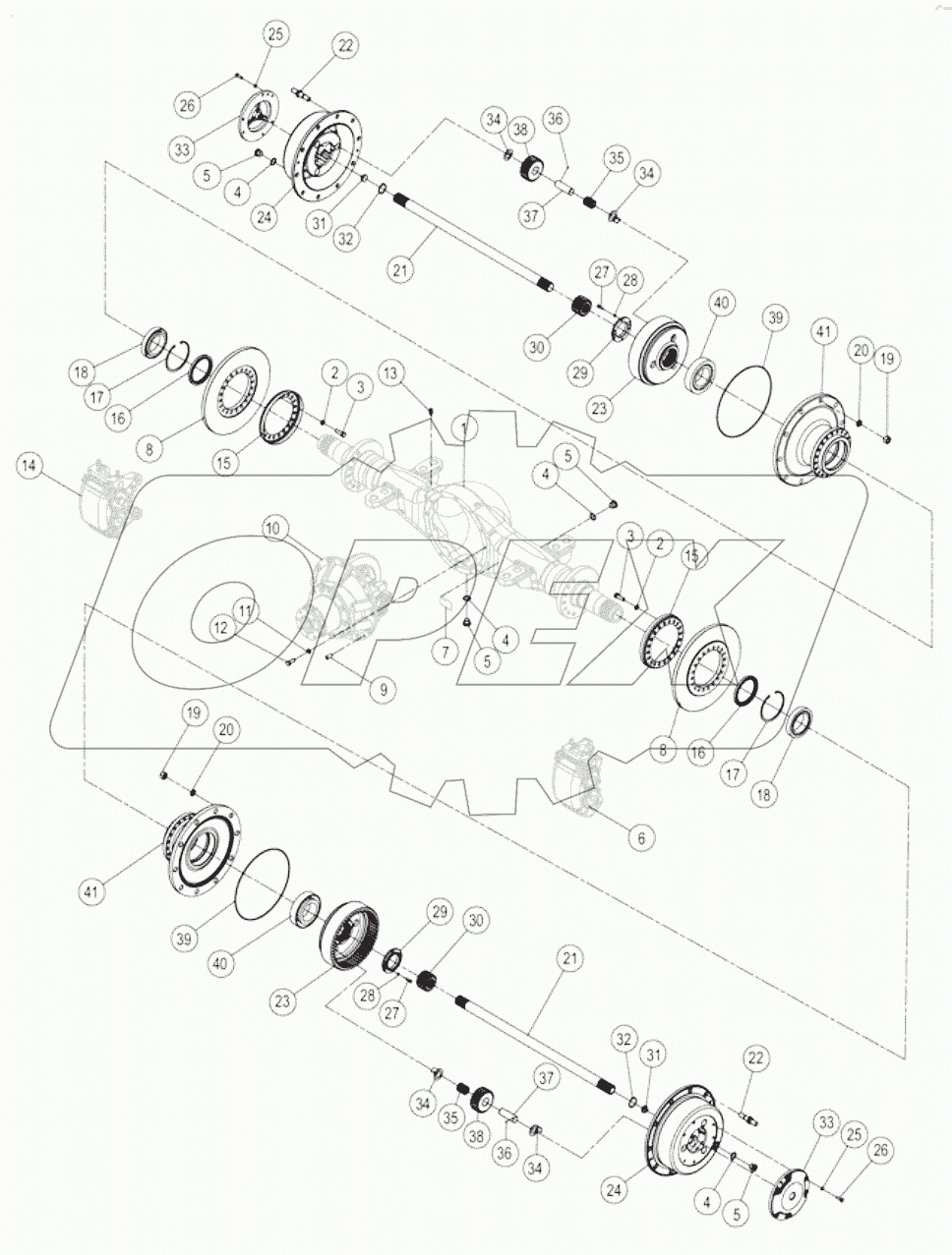 01Y0446_000_00 FRONT AXLE AS