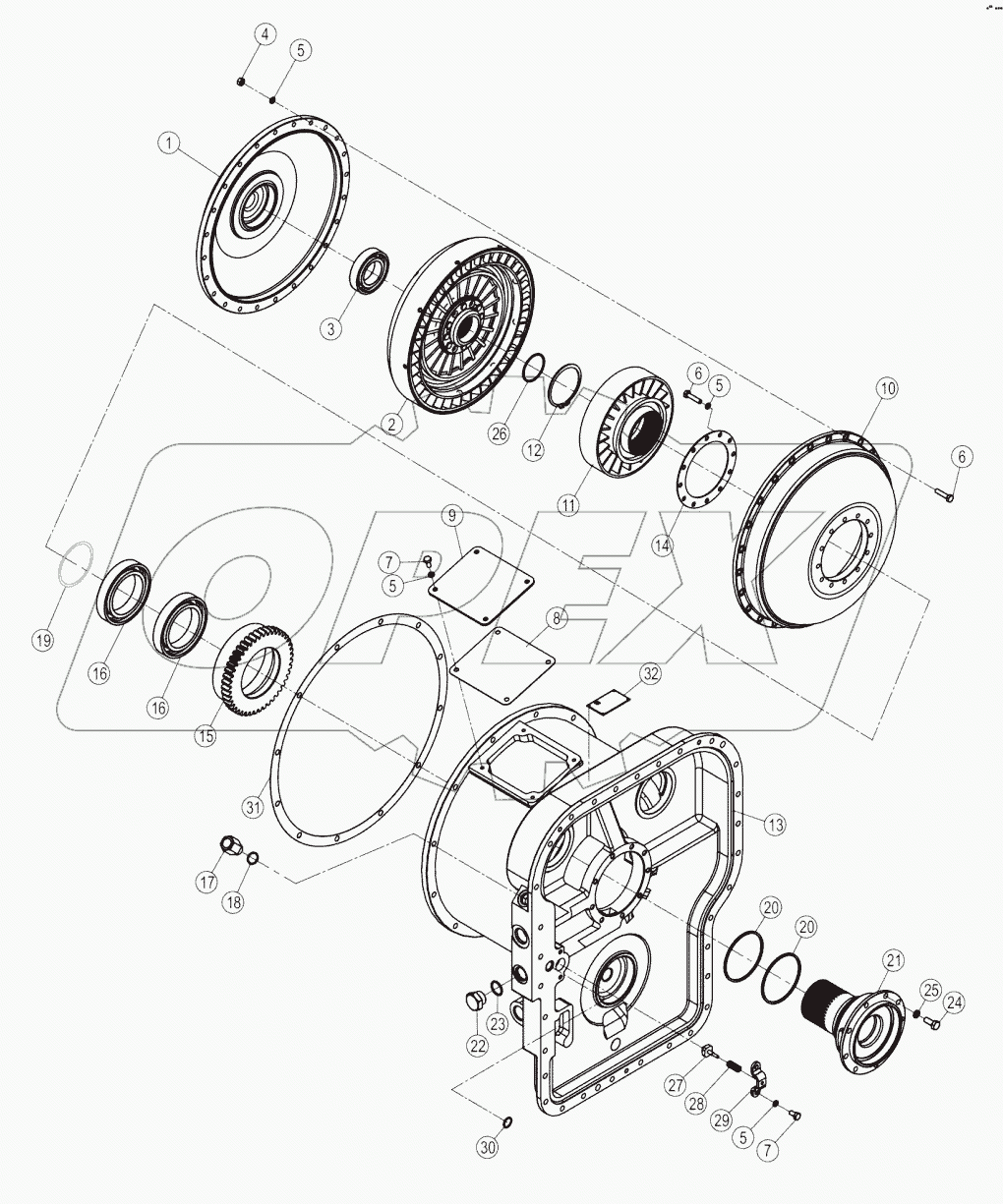 42C1276_000_00 TORQUE CONVERTER