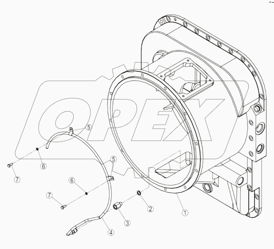 42C1275_001_00 CONVERTER HOUSING GP
