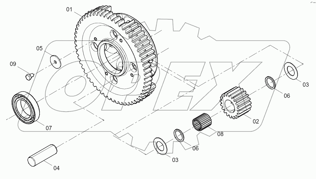 42C0094 002 REVERSE PLANET CARRIER
