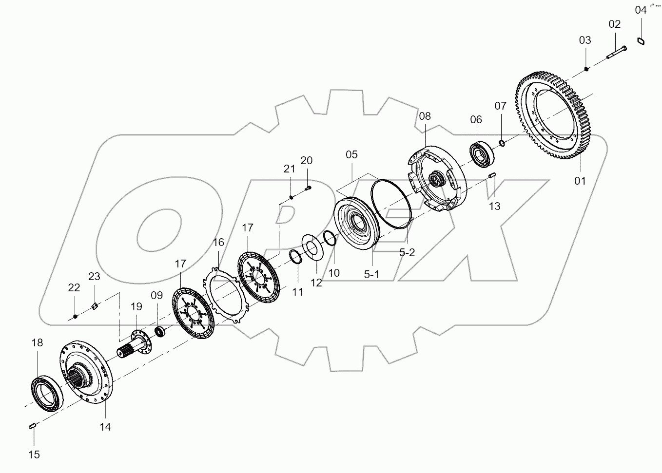 42C0096 001 DIRECT DRIVE GP