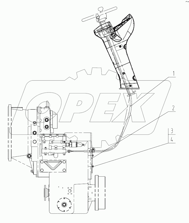 24E0060 000 SHIFT CONTROL SYSTEM