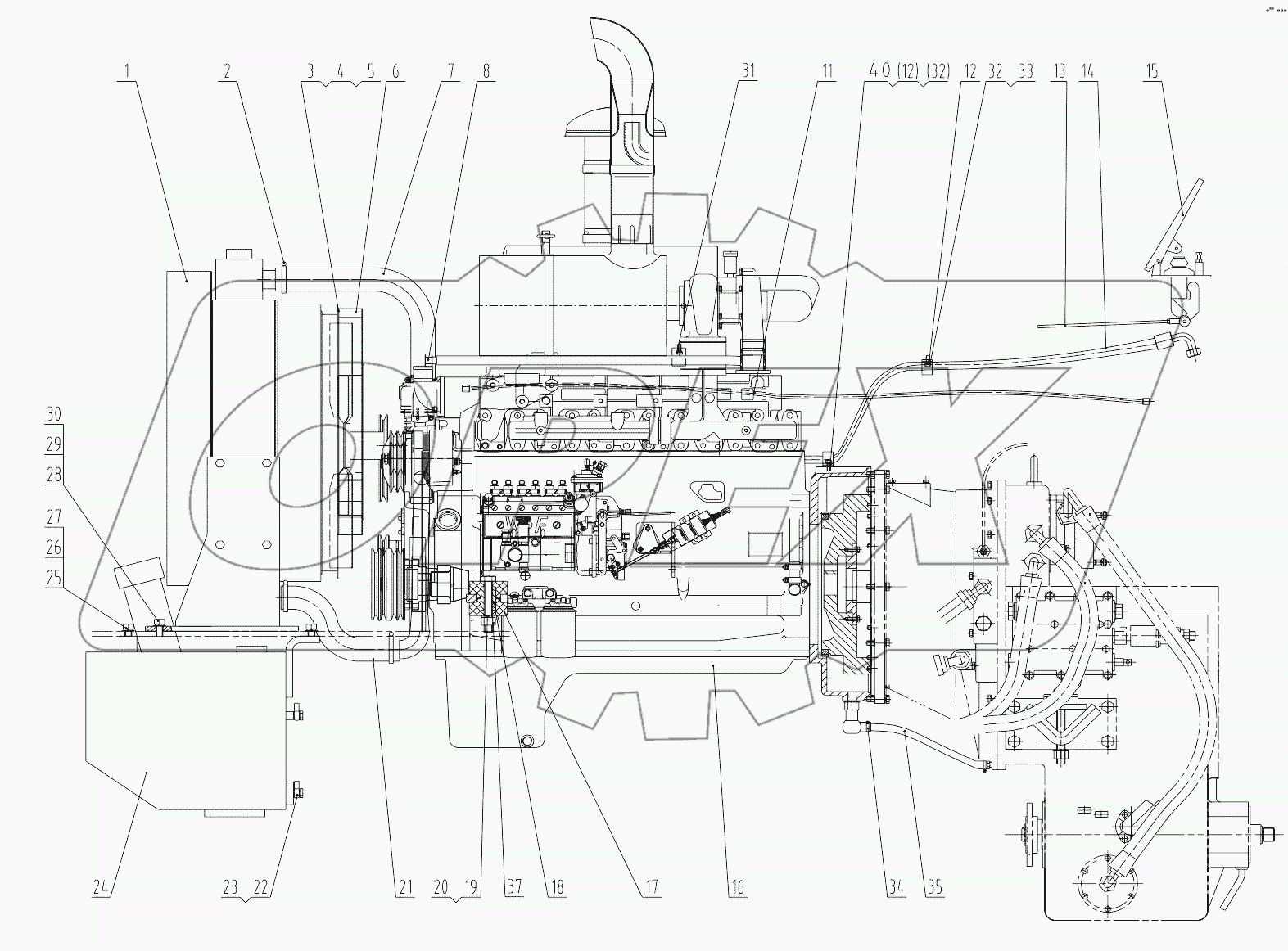 00E0429 006 ENGINE SYSTEM