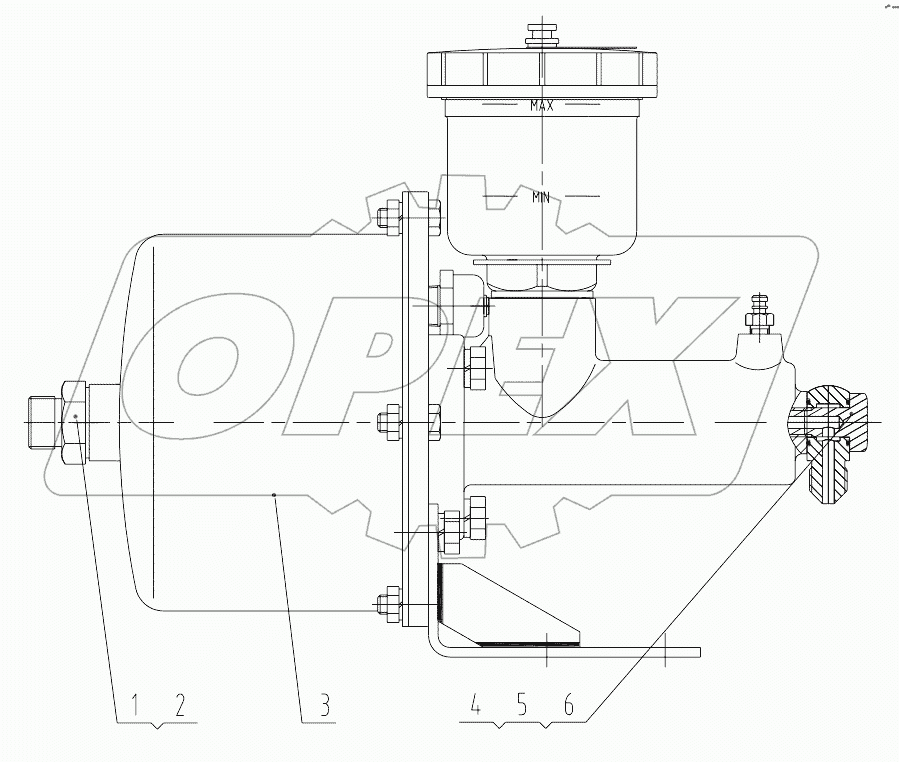 45C0260 000 FRONT ASSISTOR AS