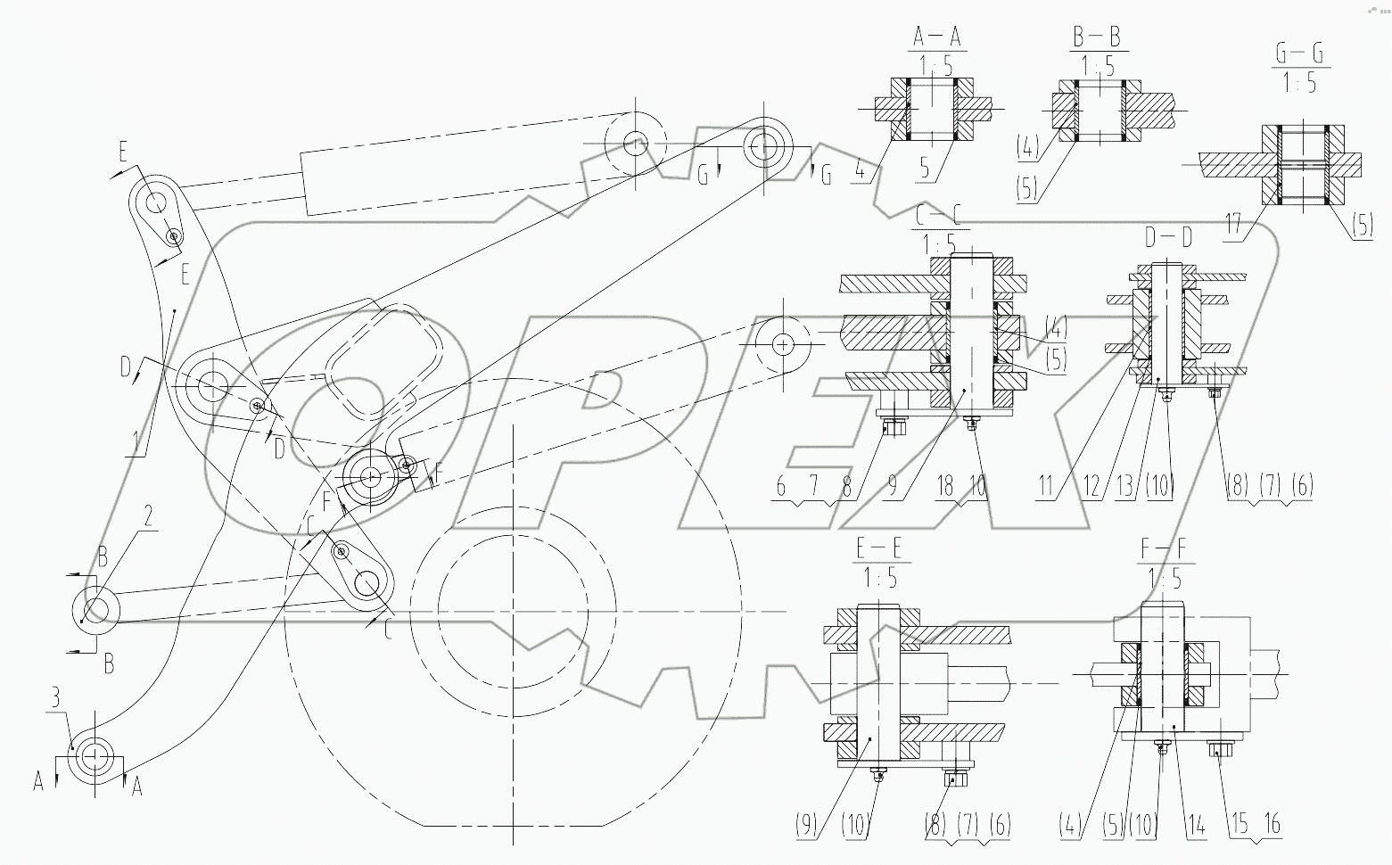 32M0001 002 WORK IMPLEMENT SYSTEM