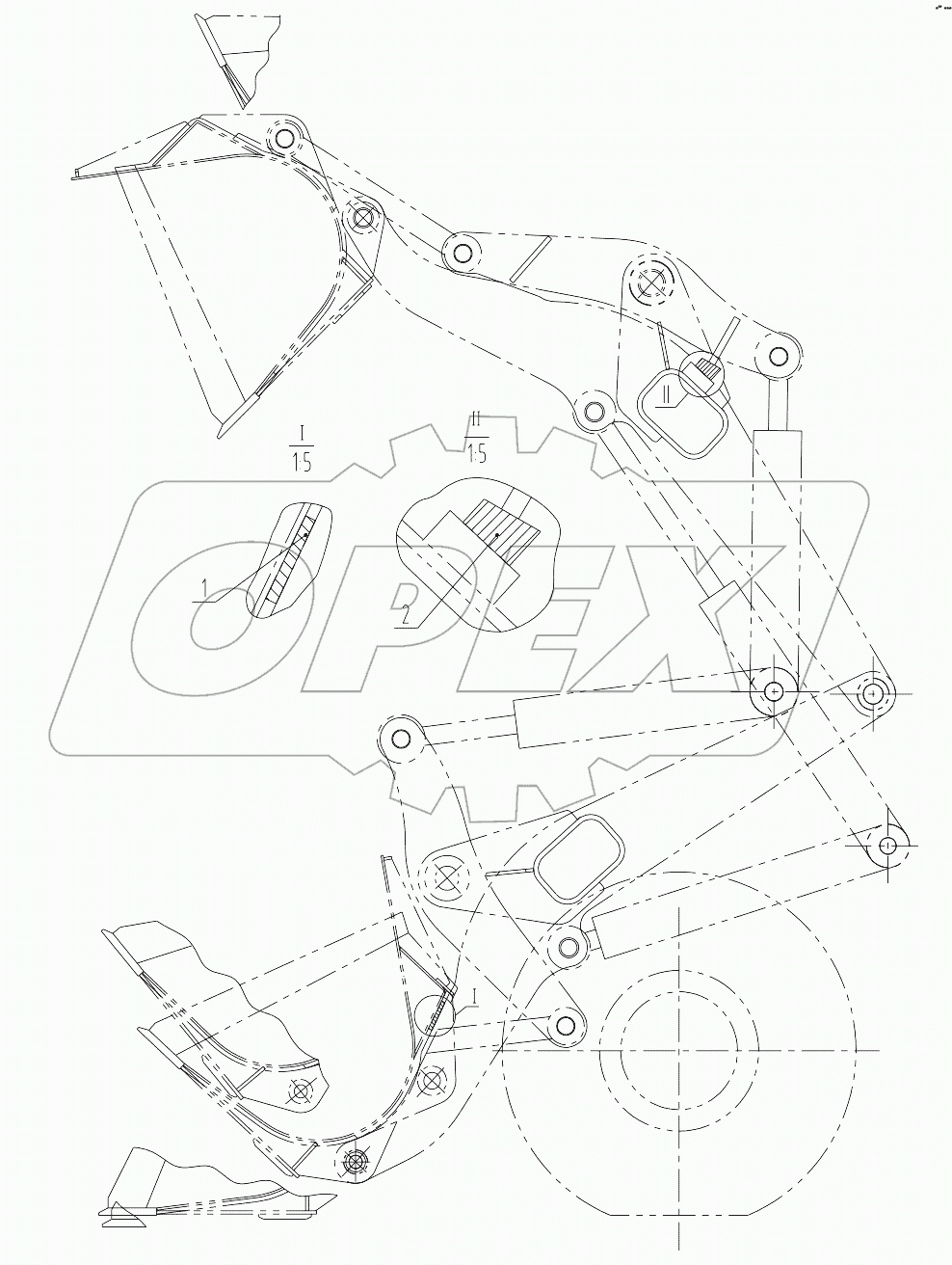 32M0004 000 WORK IMPLEMENT LIMIT SYSTEM