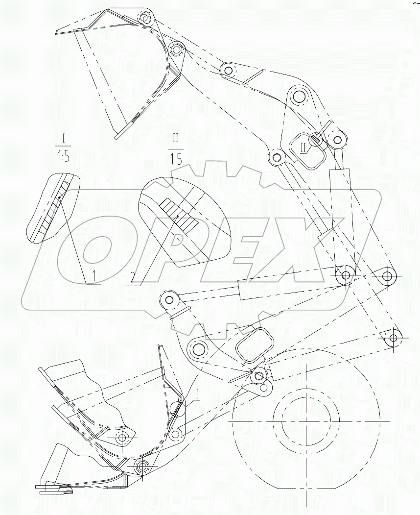 32M0006 000 WORK IMPLEMENT LIMIT SYSTEM