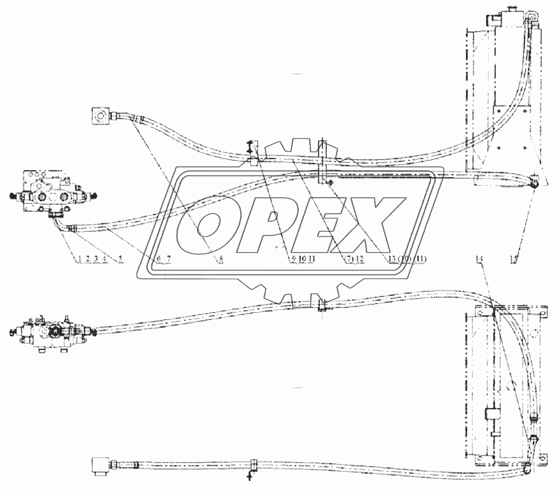 11E0055 Трубопровод системы охлаждения