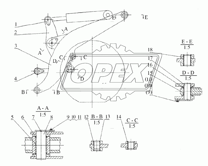 32Е0014  Рабочий механизм