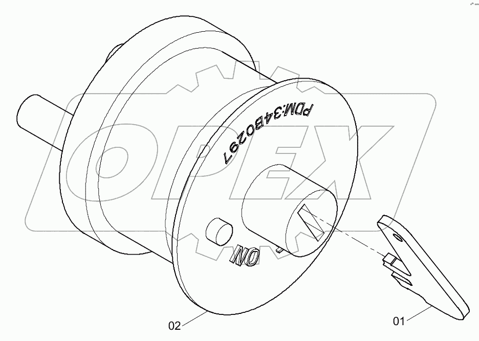  34B0297 002 DISCONNECT SWITCH