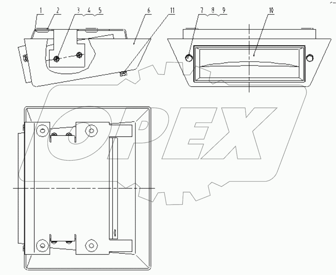  46C1841 003 RADIO/CASSETTE PLAYER