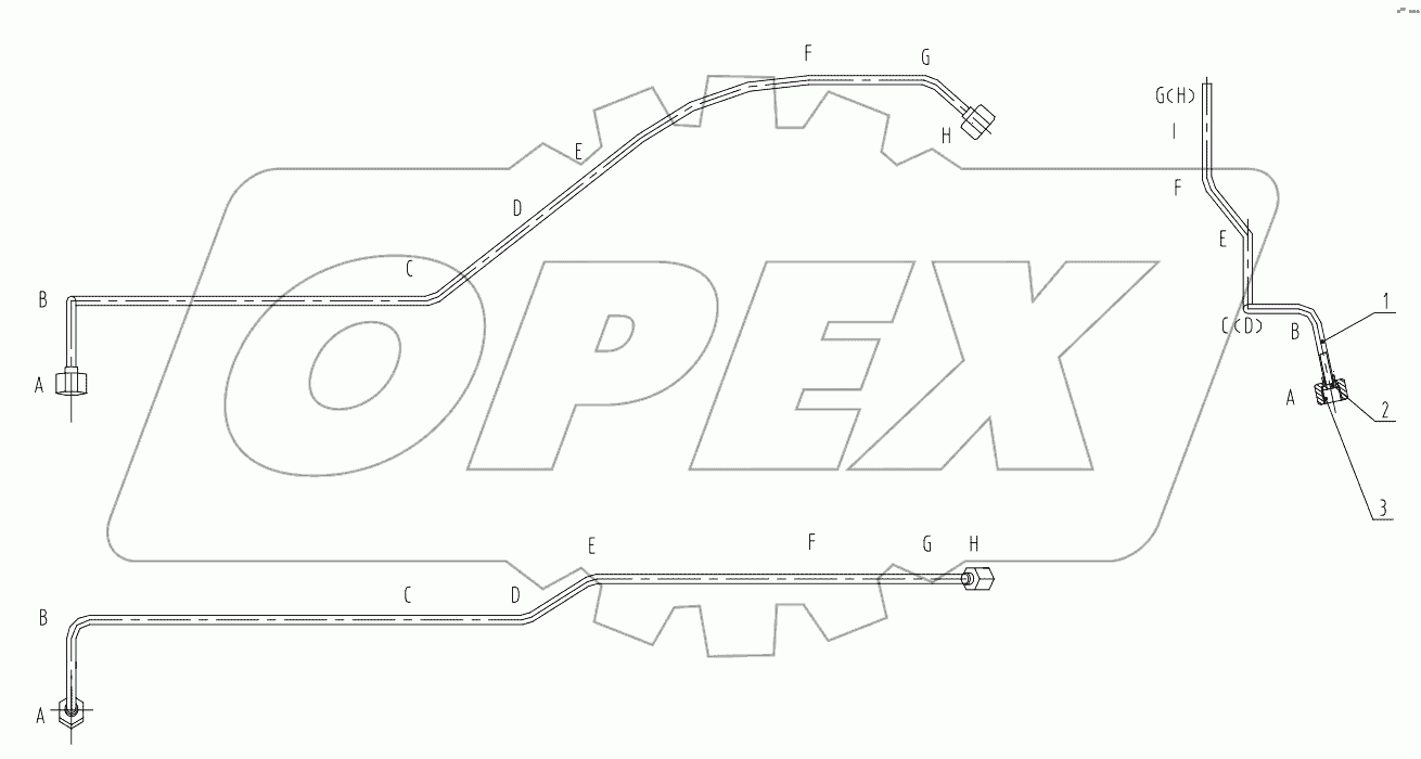  10D0286 000 OIL PIPE