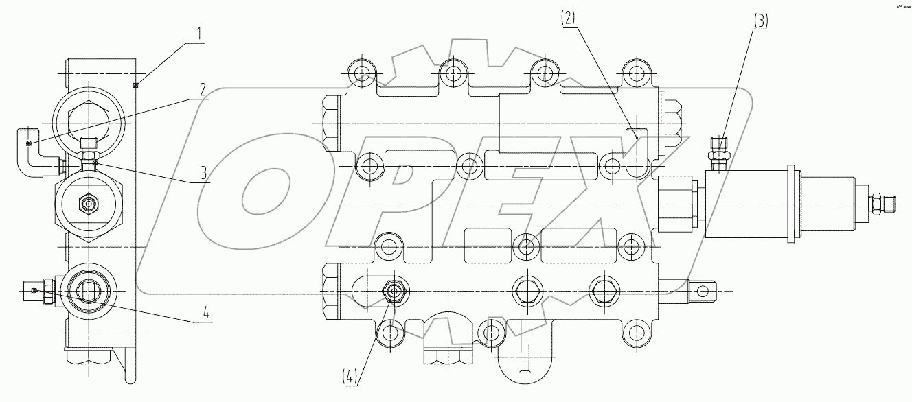  12C2407 001 SHIFT CONTROL VALVE