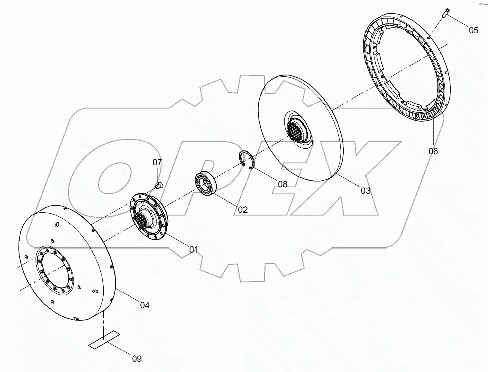  52C0003 000 TURBINE GP