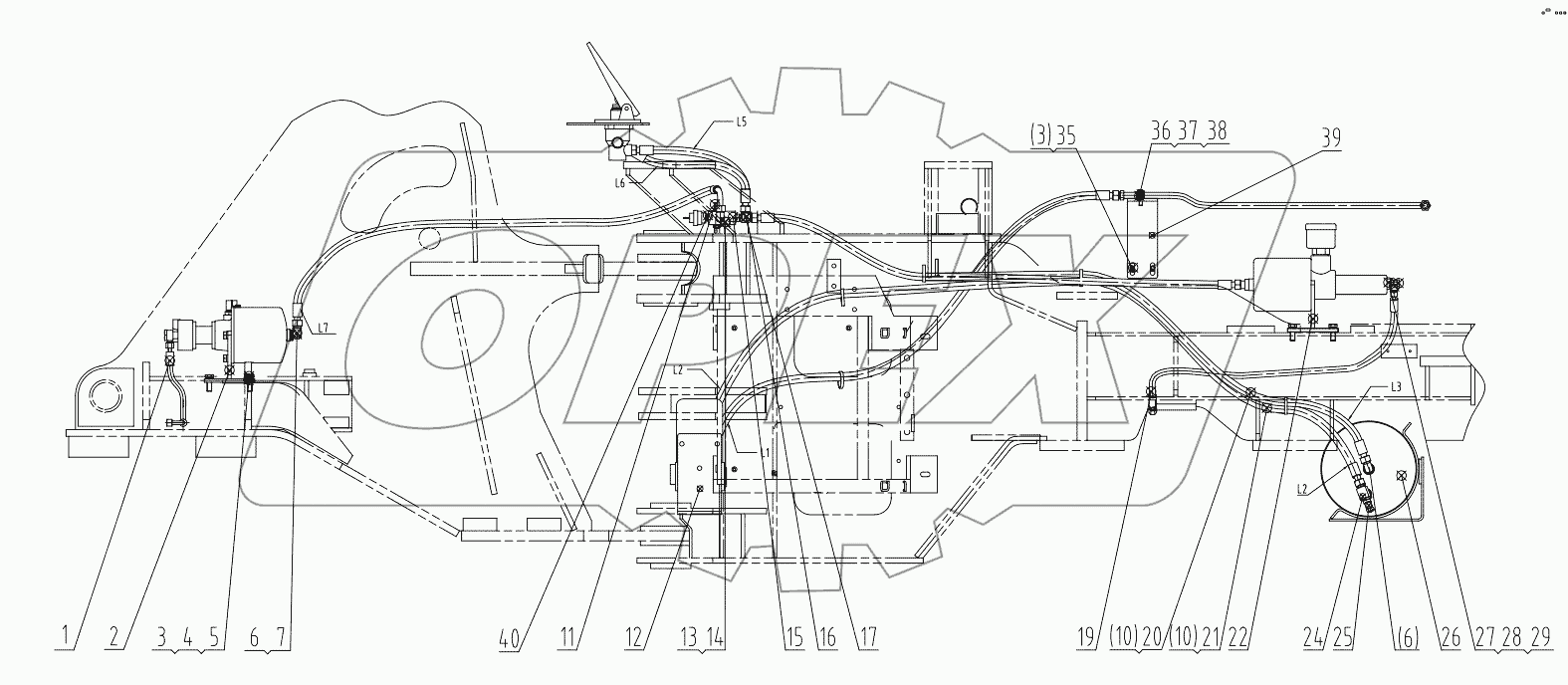  20E0372 003 BRAKE SYSTEM