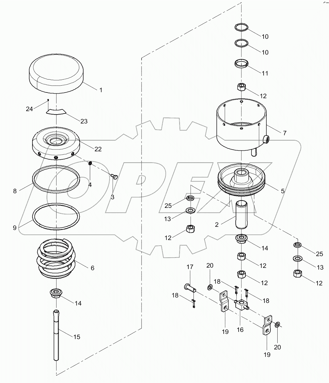 13C0009 007 AIR CHAMBER