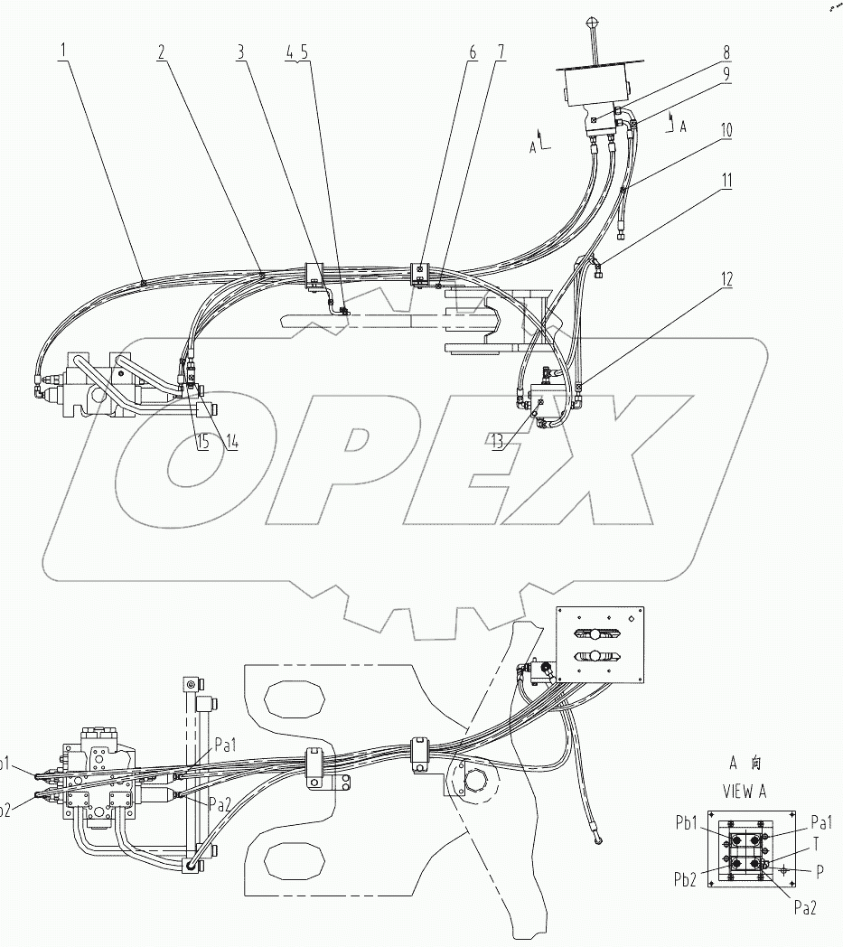  00C1463 001 PILOT CONTROL SYSTEM