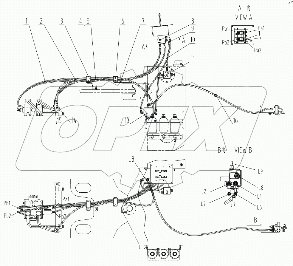  00C2291 001 PILOT CONTROL LINES