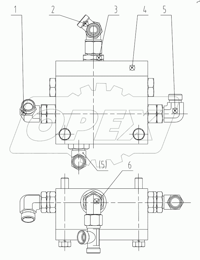  12C2544 000 COMBINATION VALVE