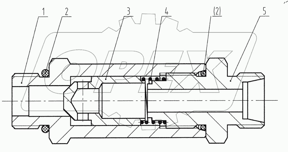  12C0400 000 CHECK VALVE
