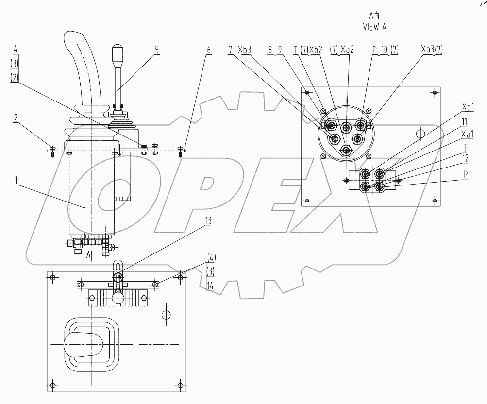  12C3196 001 PILOT VALVE MOUNTING AS