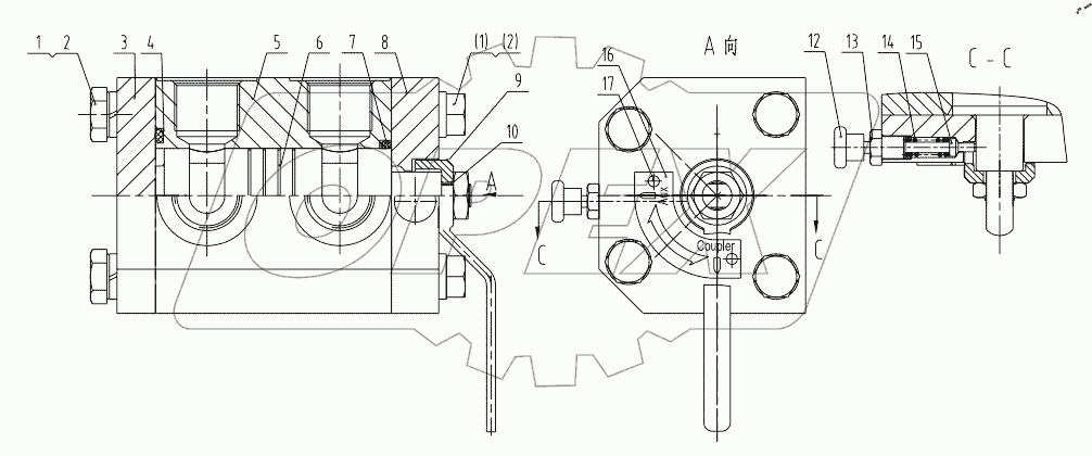  12C0685 010 DIVERTER VALVE