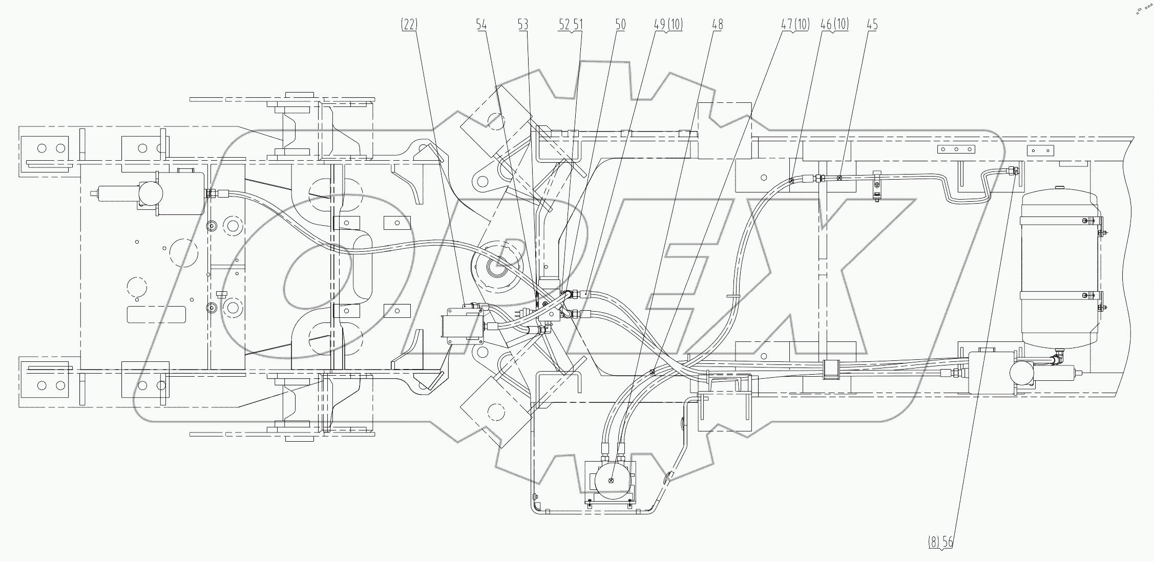  20E0441 000 SERVICE BRAKE SYSTEM