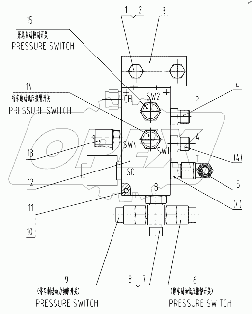  45C0387 000 VALVE	BLOCK AS