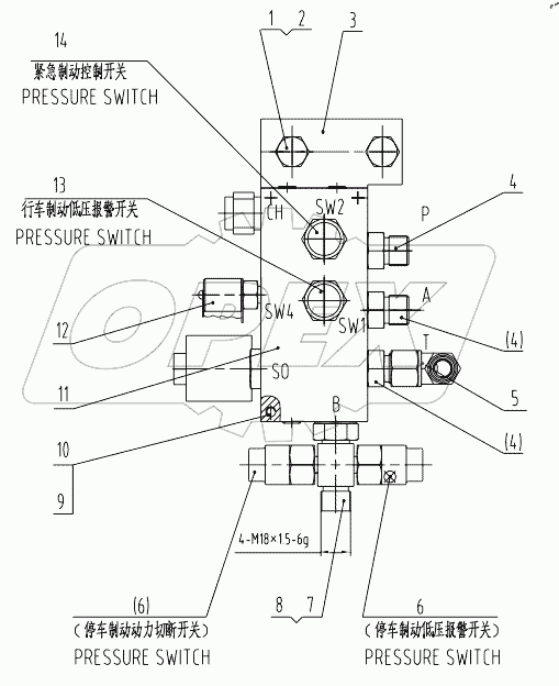  45C0551 000 VALVE	BLOCK AS