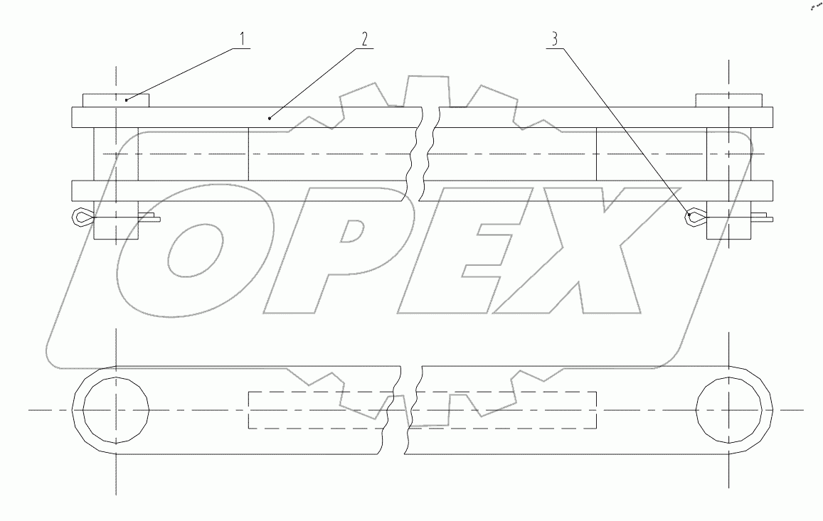  30E0009 000 STEERING FRAME LOCK