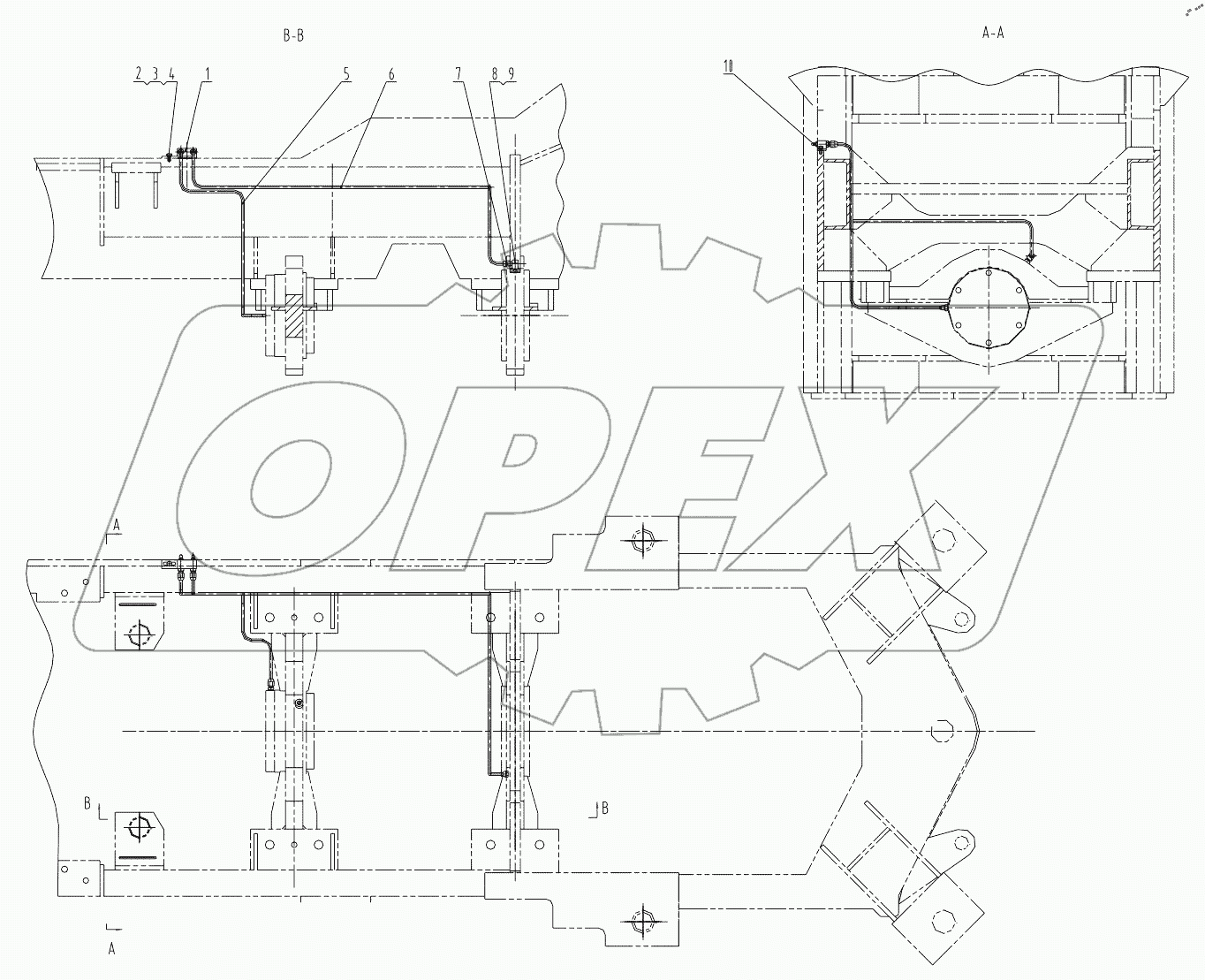  25E0042 000 GREASE LINES